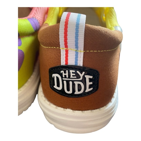 Hey DUDE WALLY Funk SpongeBob Patrick Slip On Shoes Loafer Men’s Size 13 W11 NEW - Picture 5 of 9